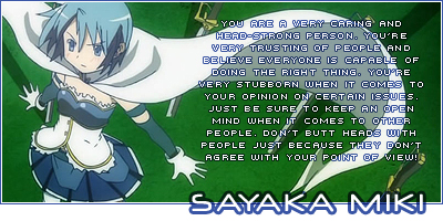 Which Madoka Magical Girl Are You?